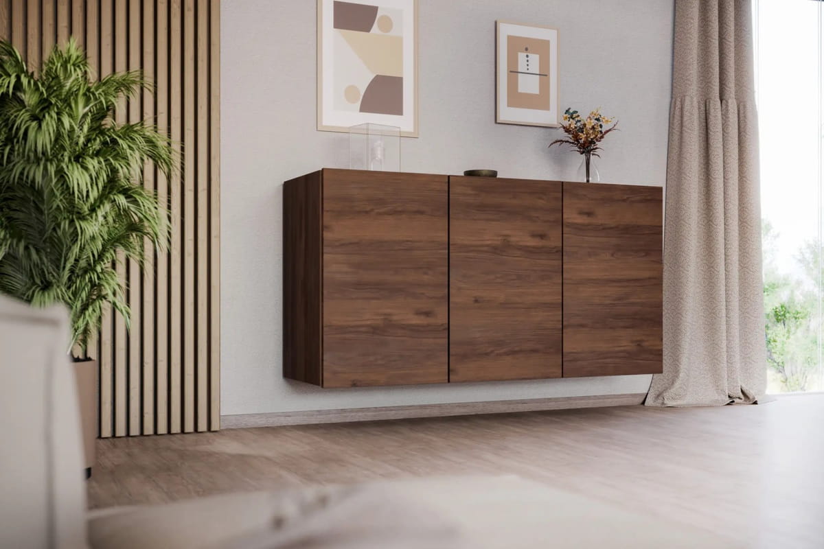 ハートドロップス「Dears Assort Duet」ブラウン Chest of Drawers Dallas - Walnut | Hertwill