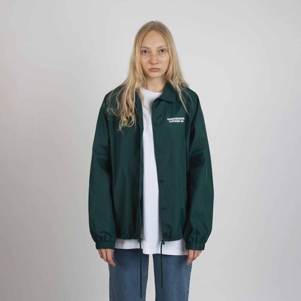 Coach Jacket Moomintroll - Green | Hertwill