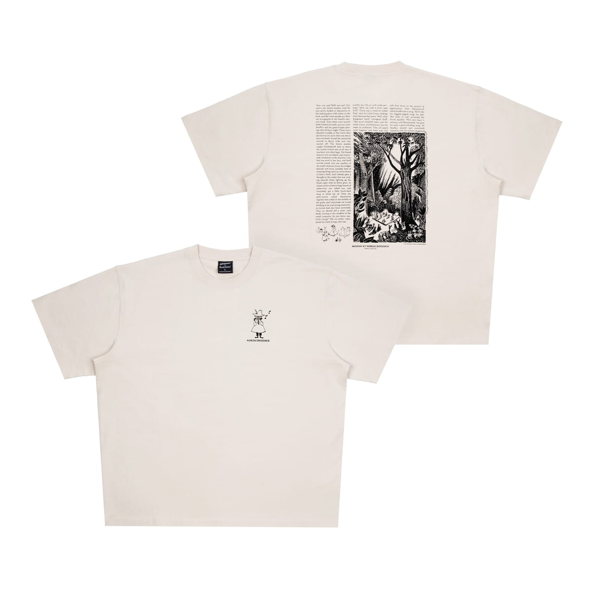 Novels Unisex T-Shirt - Beige | Hertwill