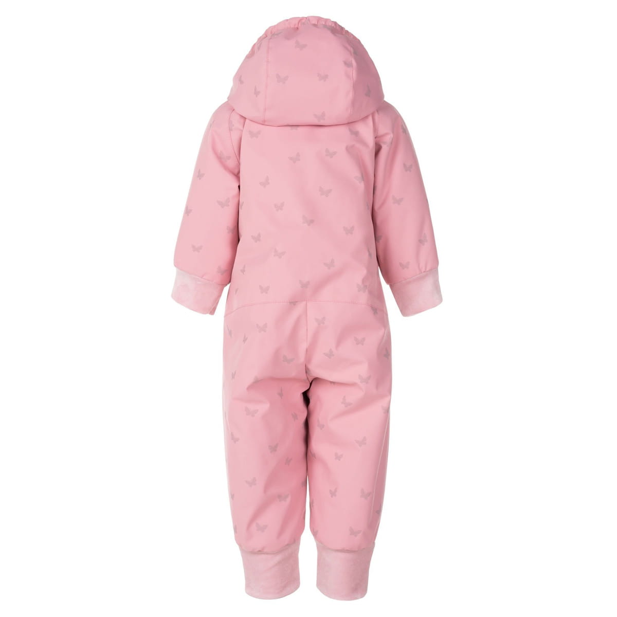 Pink Reflective Merino Wool-Lined Spring/Autumn Jumpsuit | Hertwill