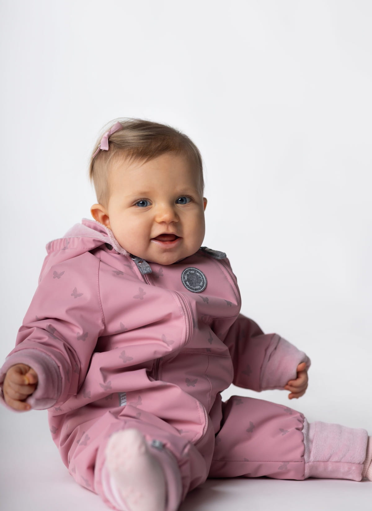 Pink Reflective Merino Wool-Lined Spring/Autumn Jumpsuit | Hertwill