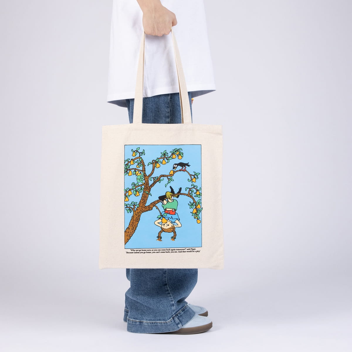 Pippi Tote Bag - Upside Down | Hertwill Pippi Tote Bag - Upside Down | Hertwill