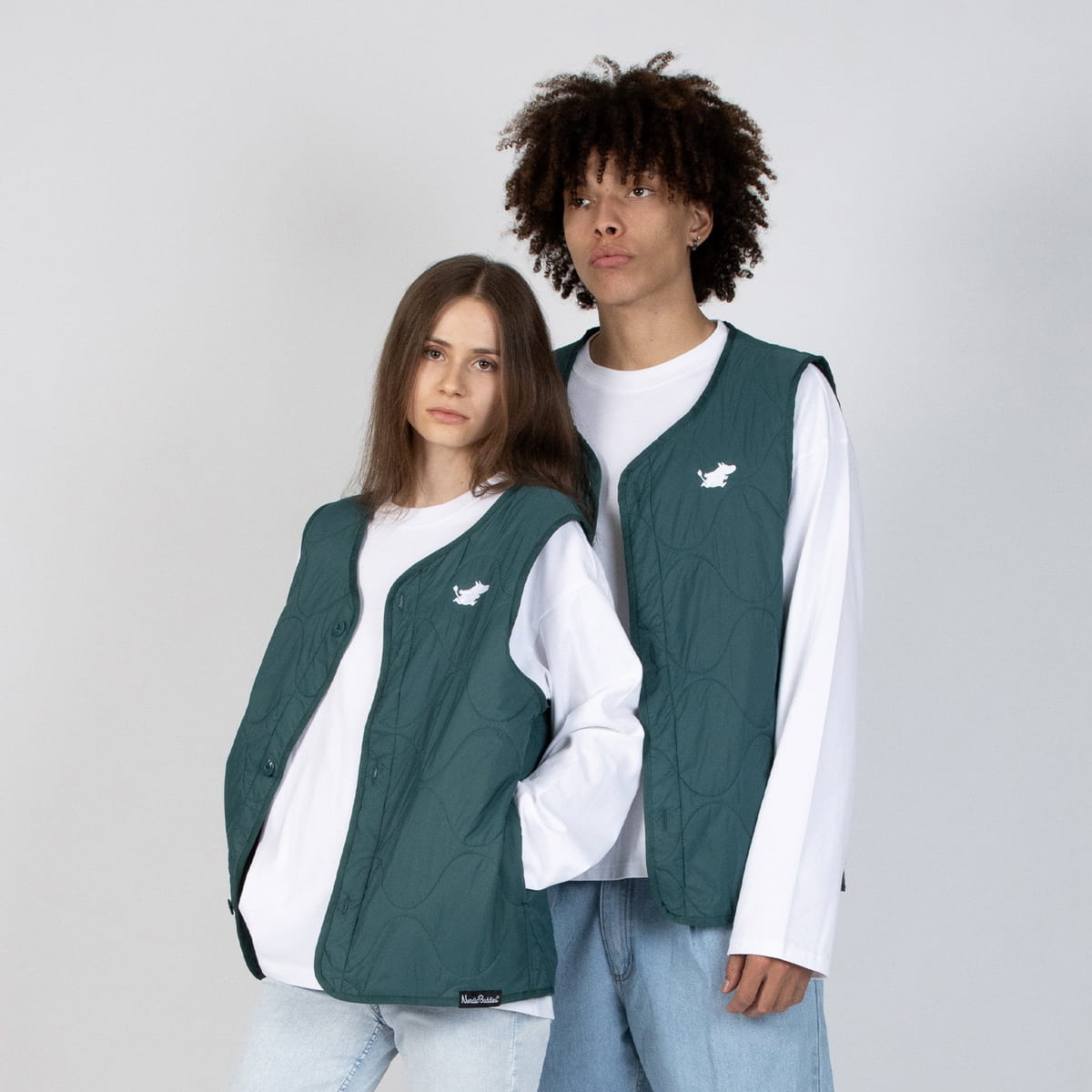 Unisex Vest - Green Moomin Classics | Hertwill