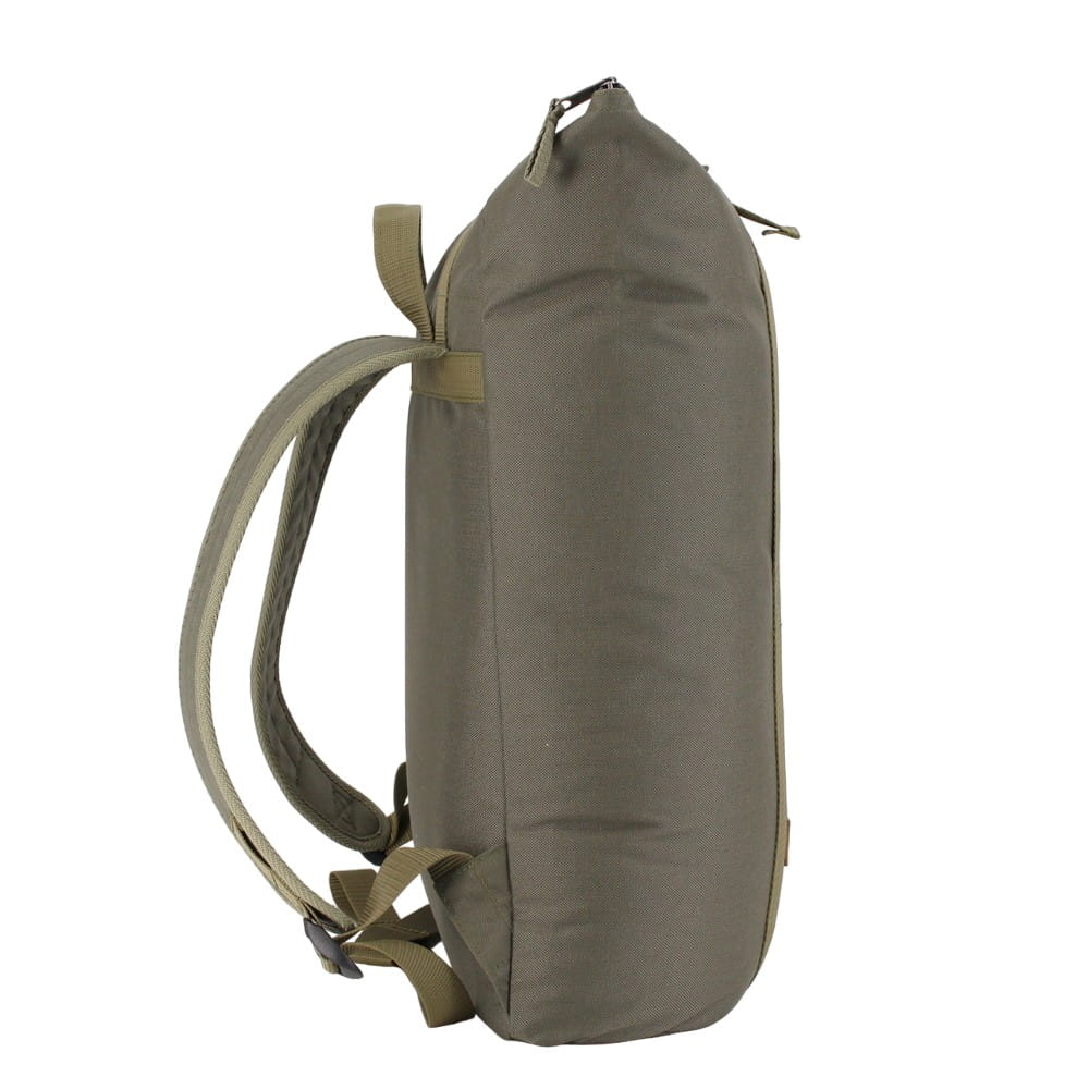 Zip Backpack with G-Hook - Khaki | Hertwill