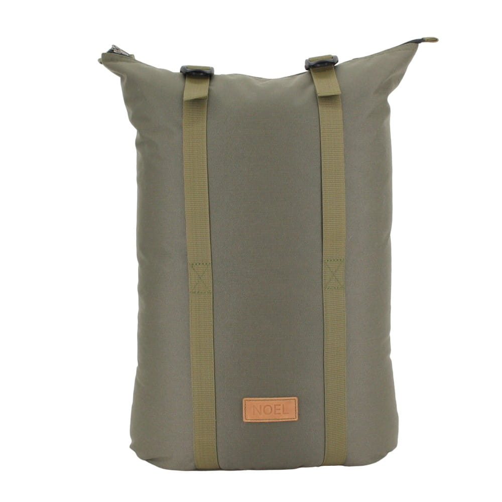 Zip Backpack with G-Hook - Khaki | Hertwill