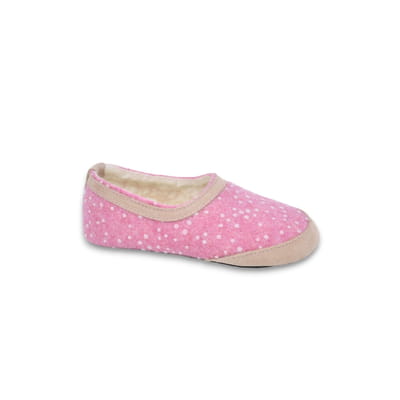 Barefoot Kids Slippers Poksa – Pink Dots