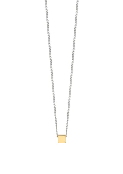 Box Necklace - Gold