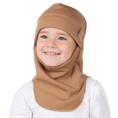 Brown Merino Wool Balaclava
