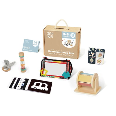 Montessori Play Box – 0–6 Months