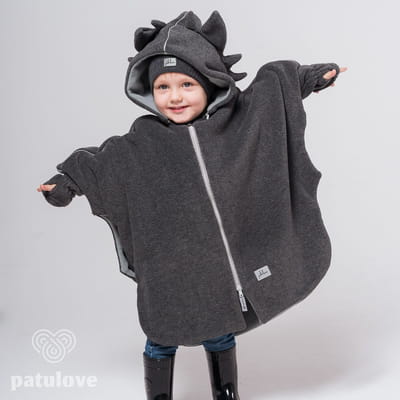 Car Poncho For Kids - Dragon