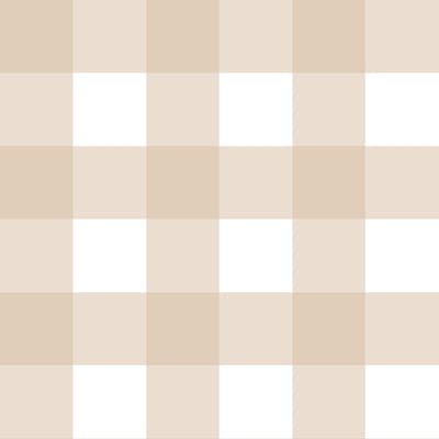 Check Classic Wallpaper - Beige