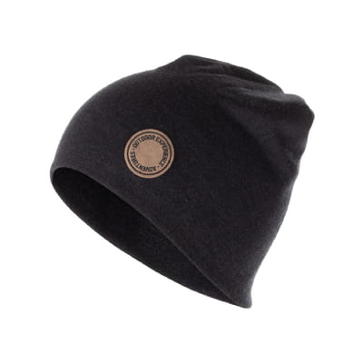 Dark Grey Double-Layer Merino Wool Hat
