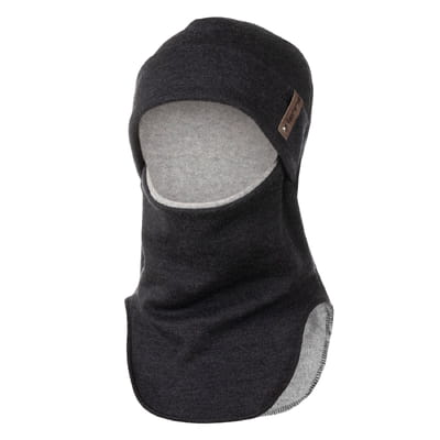 Dark Grey Merino Wool Balaclava