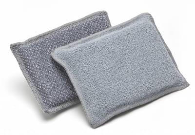DUO Microfiber Scrubbing Sponges, 13 × 9 cm – Pack of 10