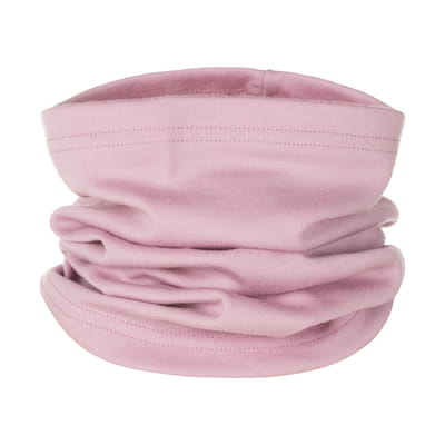 Dusty Pink Single-Layer Merino Wool Tube Scarf