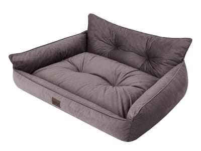 Hano Dog & Cat Bed with Removable Cover – Brown, XXL