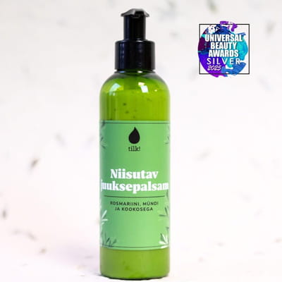 Hair Conditioner with Mint, Rosemary, and Coconut, 200ml