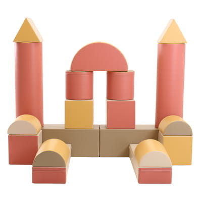 Fortress Soft Play Set – Pastel Pink