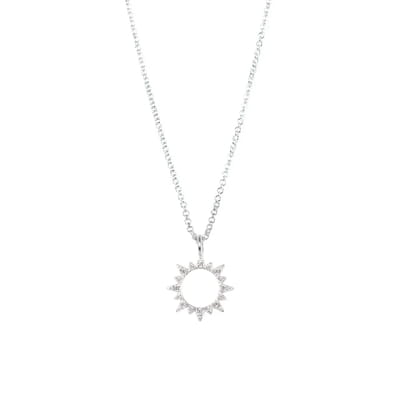 Illumi ZC Sun Pendant Necklace