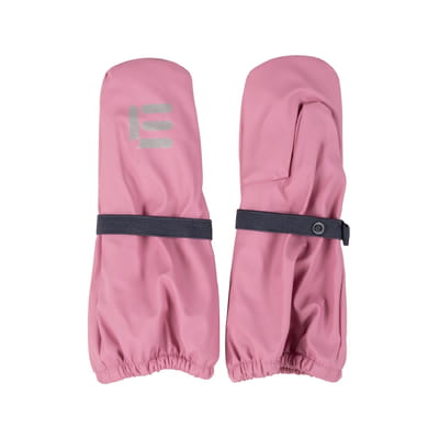 Kids’ Fleece-Lined Rain Mittens – Pink