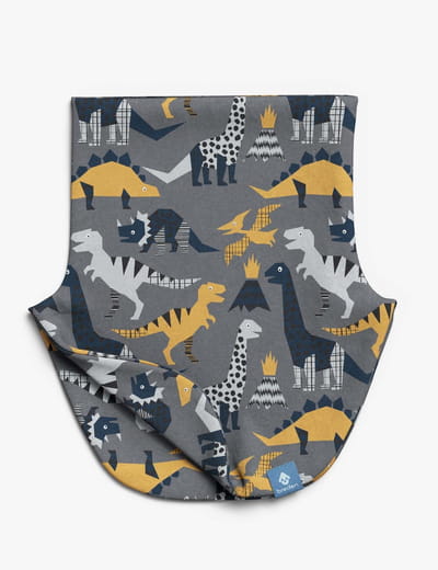 Kids Neck Warmer For Autumn And Spring TARON - Dinosaurs