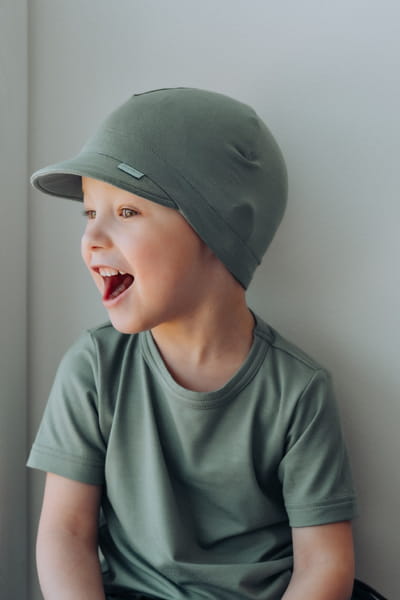 Kids Peaked Bamboo Viscose Summer Hat PHIL