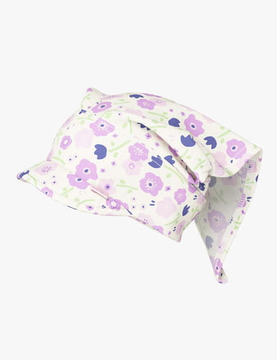 Kids Peaked Summer Hat PIA - Summer Flowers