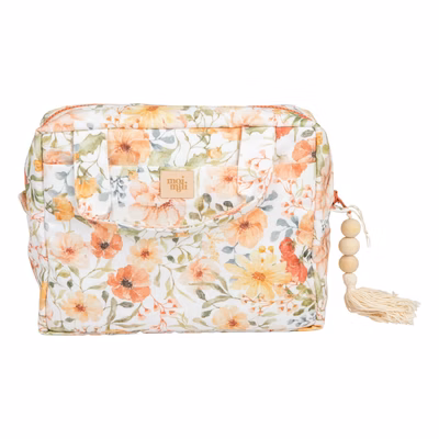 Large Make-Up Bag - Flower Power