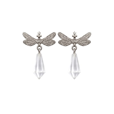 Libellula Transparent Earrings