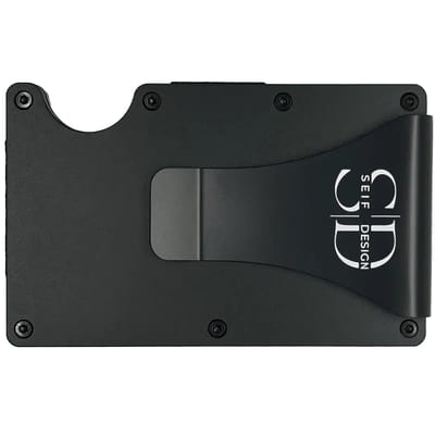Lite - Card Holder with RFID Blocking - Black