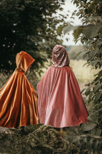 Magic Cape Costume - Pink Riding Hood