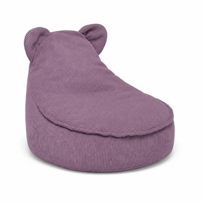MeowBaby® Slimcord Teddy Sako Bag - Lavender