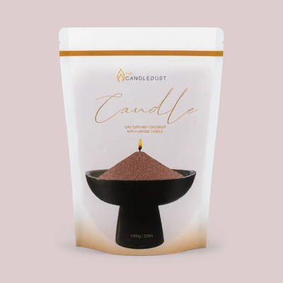 Mocha Mousse Unscented Candle Sand Refill, 1kg