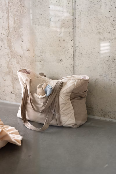 Mom / Weekender Bag - Beige
