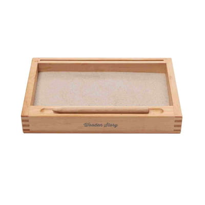 Small Montessori Sand Writing Tray