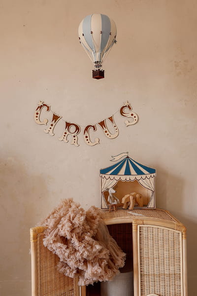 Wooden Wall Garland CIRCUS