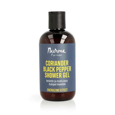 Shower Gel for Men with Coriander and Black Pepper, 250 ml