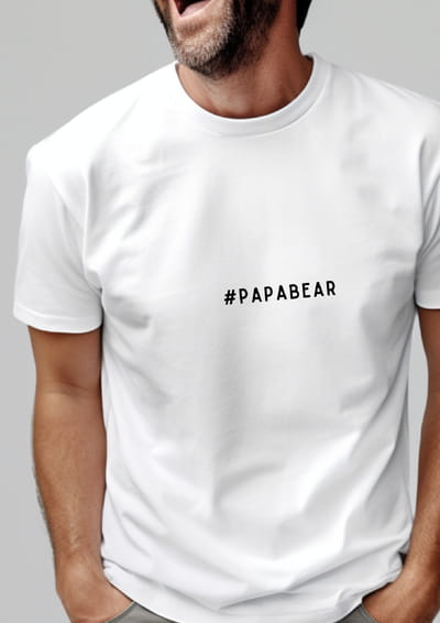 #Papabear T-shirt
