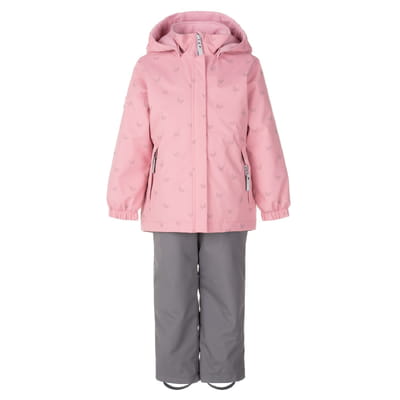 Pink and Gray Reflective Spring/Autumn Set