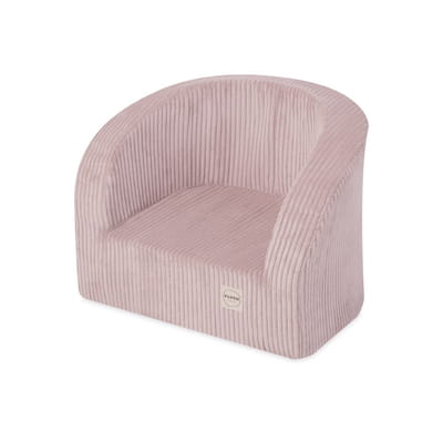 Dream Corner Corduroy Children’s Armchair — Light Pink