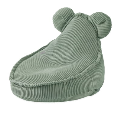 Huggy Bear Corduroy Children’s Armchair — Green