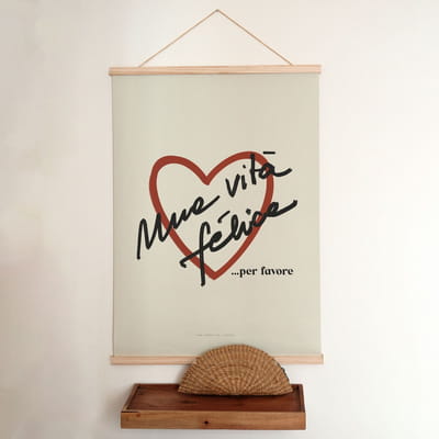 Poster 50x70 cm - Vita Felice