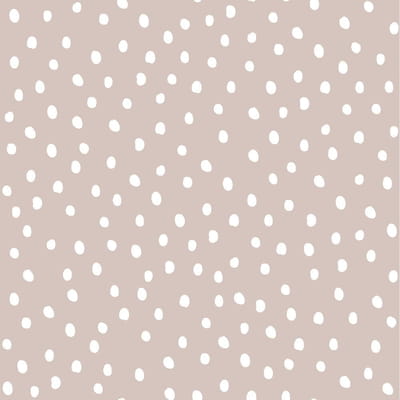 Simple Irregular Dots Wallpaper - Powder Pink And White