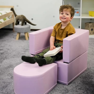Soft Play Sofa Chair Snoozy - Pink
