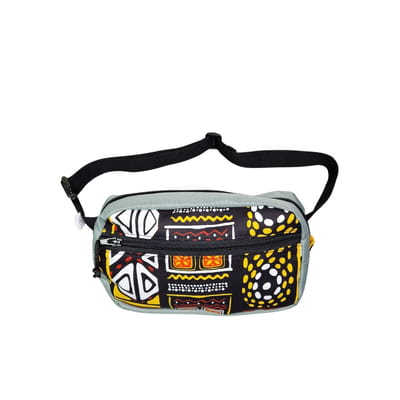 Spacious Water-Resistant Waist Bag - Africa