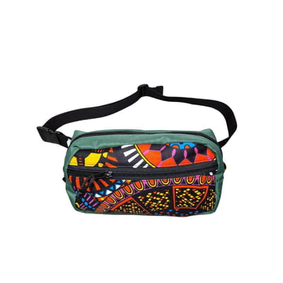 Spacious Water-Resistant Waist Bag - Kaleidoscope