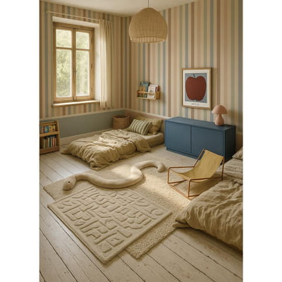 Stripes Neutral Wallpaper