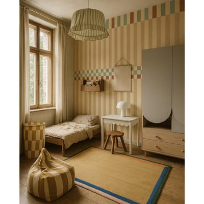 Stripes Nostalgia Vintage Colors Wallpaper