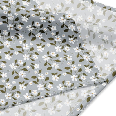 Symmetrical Blossom Bandana
