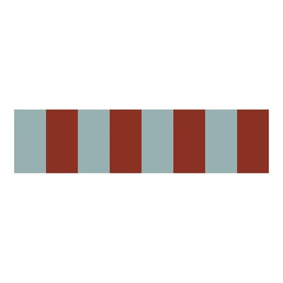 Wide Wallpaper Border – Blue & Red, 100 × 25 cm